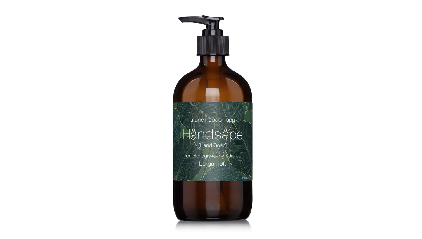 Stone Soap Spa - Handsåpe Bergamott 450ml